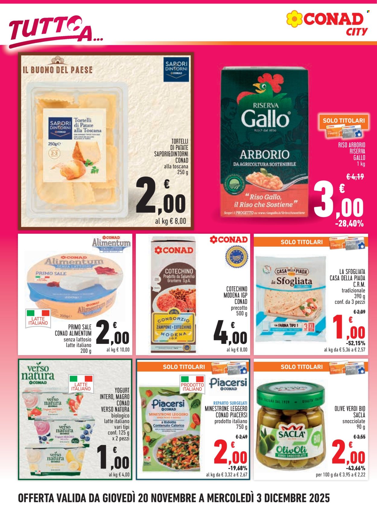 Volantino Conad - 20/11/2025 - 3/12/2025. Pagina 2