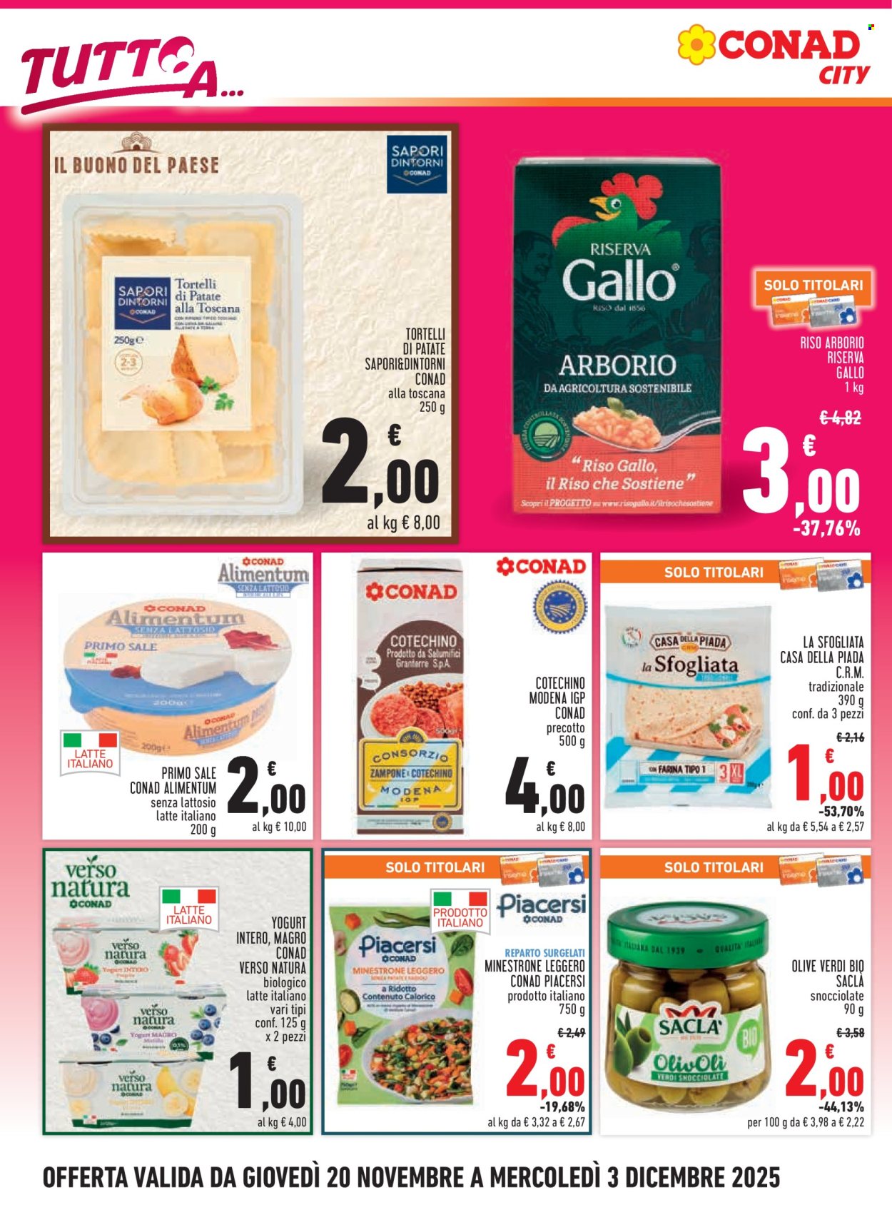 Volantino Conad - 20/11/2025 - 3/12/2025. Pagina 2
