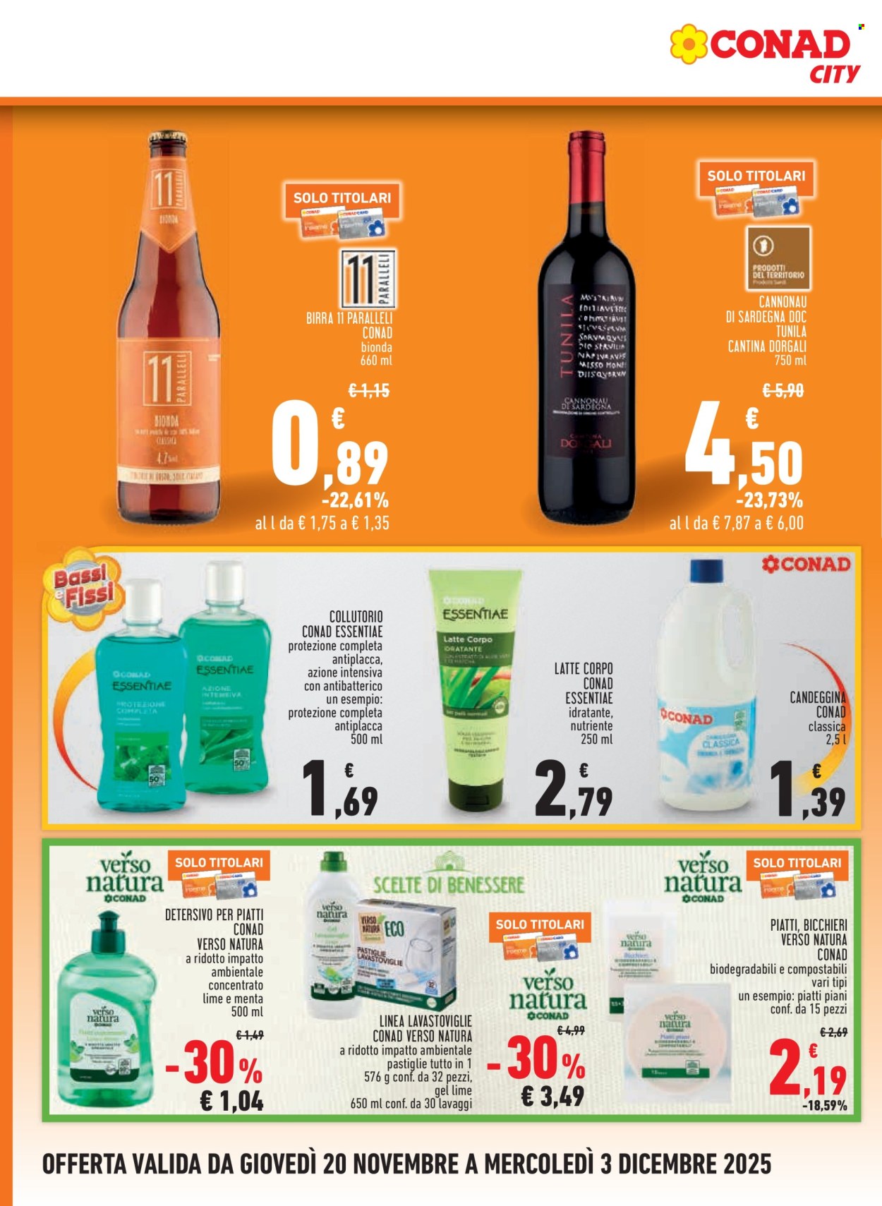 Volantino Conad - 20/11/2025 - 3/12/2025. Pagina 16