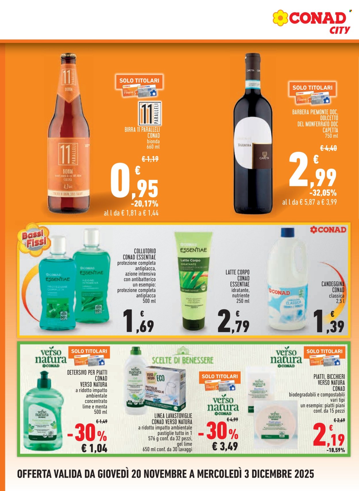 Volantino Conad - 20/11/2025 - 3/12/2025. Pagina 16
