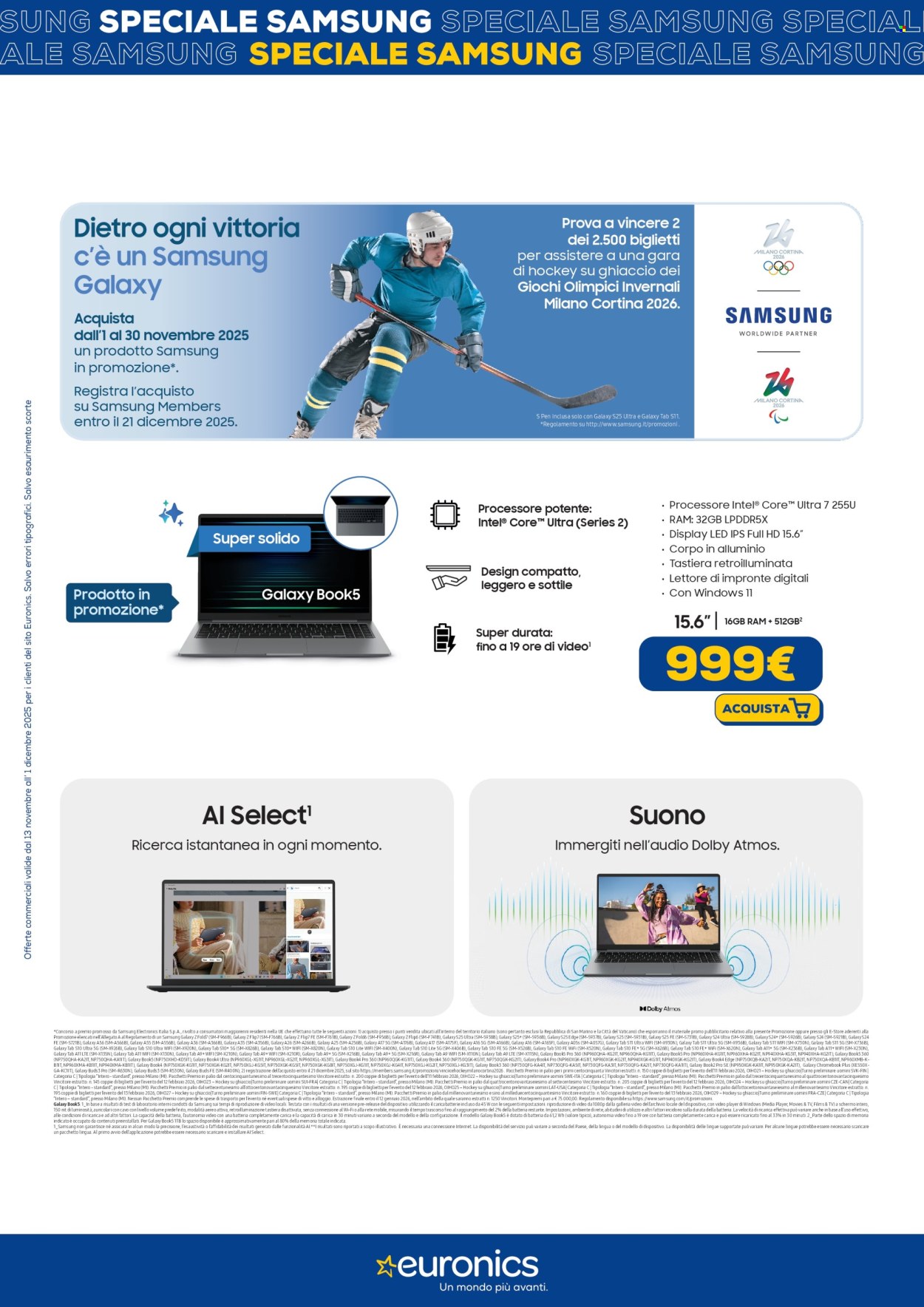 Volantino Euronics - 13/11/2025 - 1/12/2025. Pagina 2