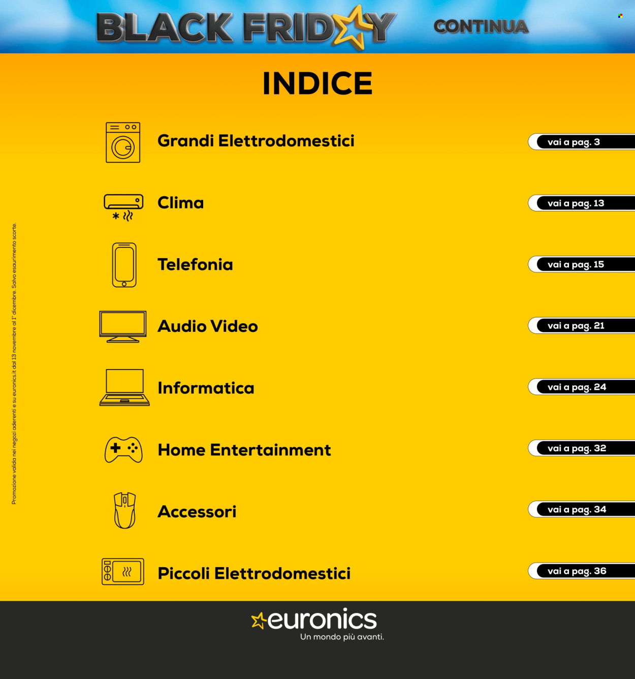 Volantino Euronics - 13/11/2025 - 1/12/2025. Pagina 2