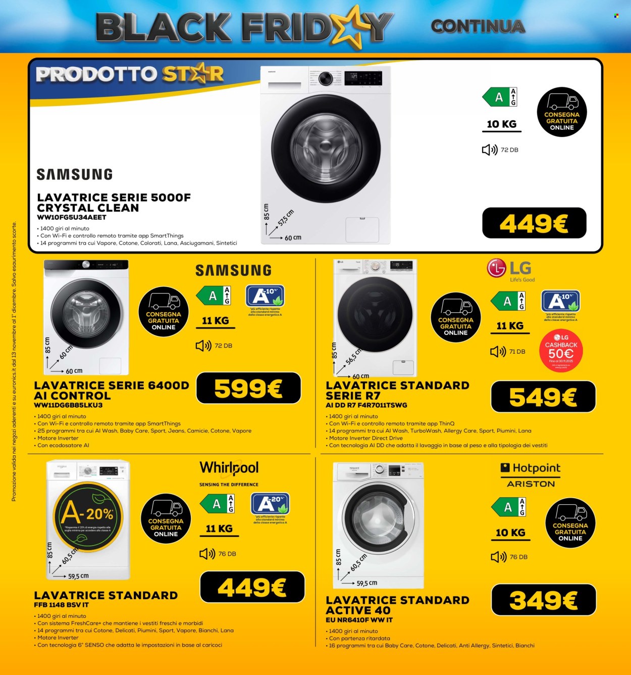 Volantino Euronics - 13/11/2025 - 1/12/2025. Pagina 5