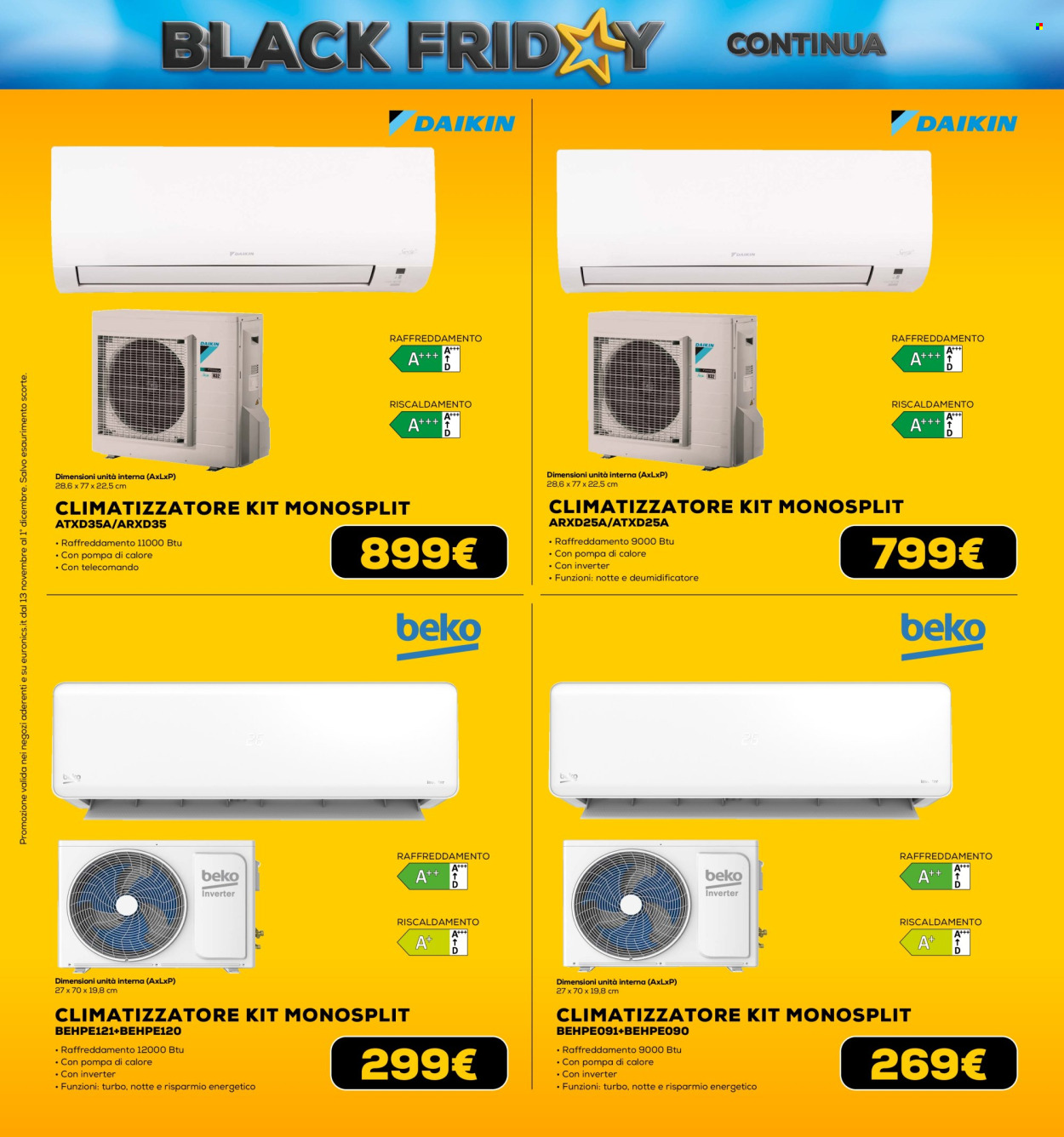 Volantino Euronics - 13/11/2025 - 1/12/2025. Pagina 13