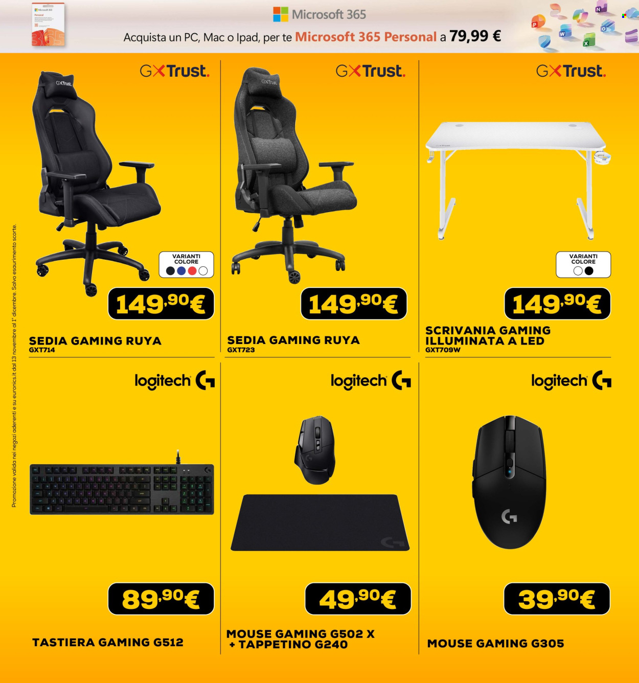 Volantino Euronics - 13/11/2025 - 1/12/2025. Pagina 34