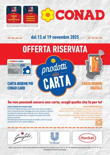 Volantino Conad - 13/11/2025 - 19/11/2025.