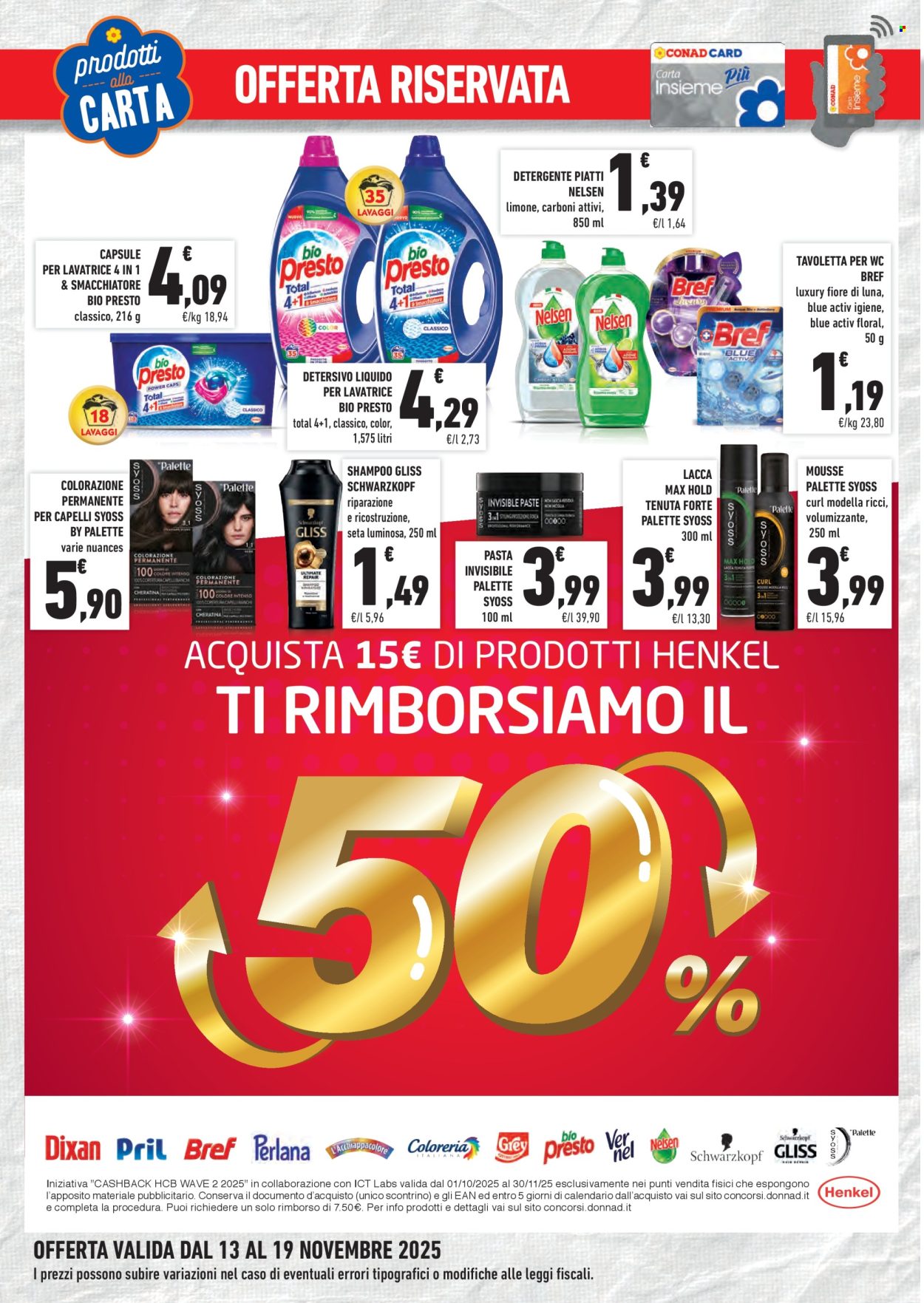 Volantino Conad - 13/11/2025 - 19/11/2025. Pagina 4