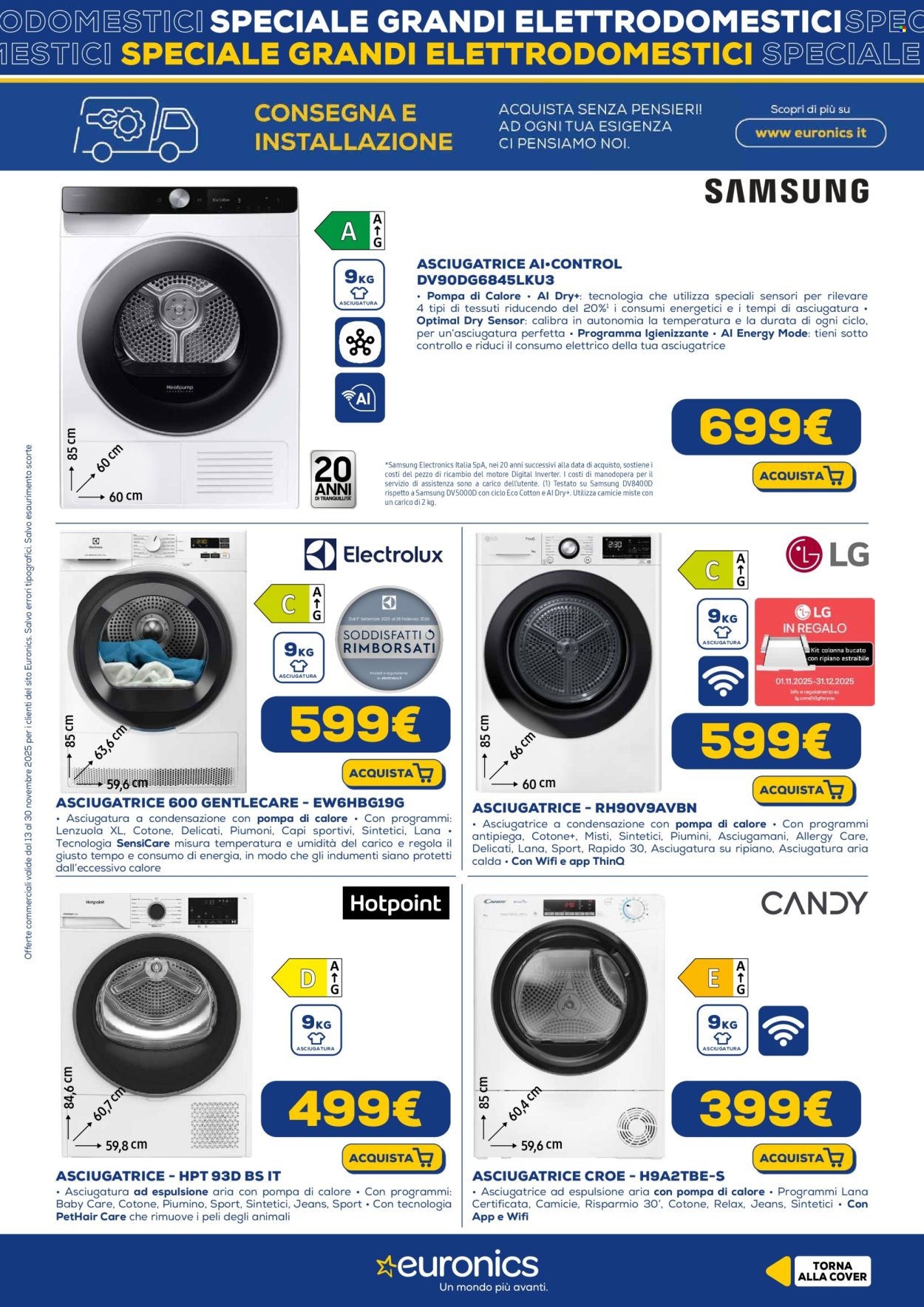 Volantino Euronics - 13/11/2025 - 30/11/2025. Pagina 3