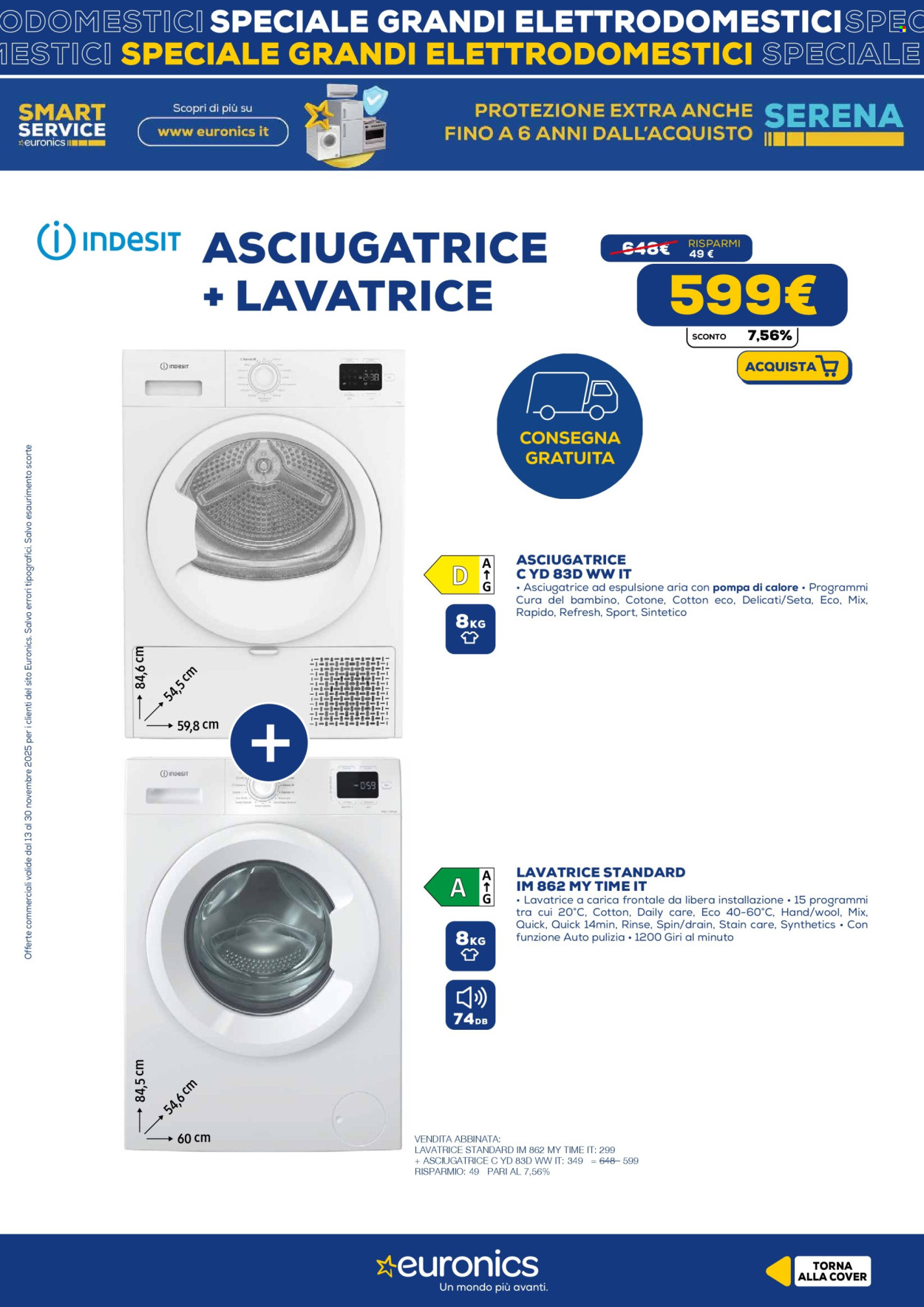 Volantino Euronics - 13/11/2025 - 30/11/2025. Pagina 6