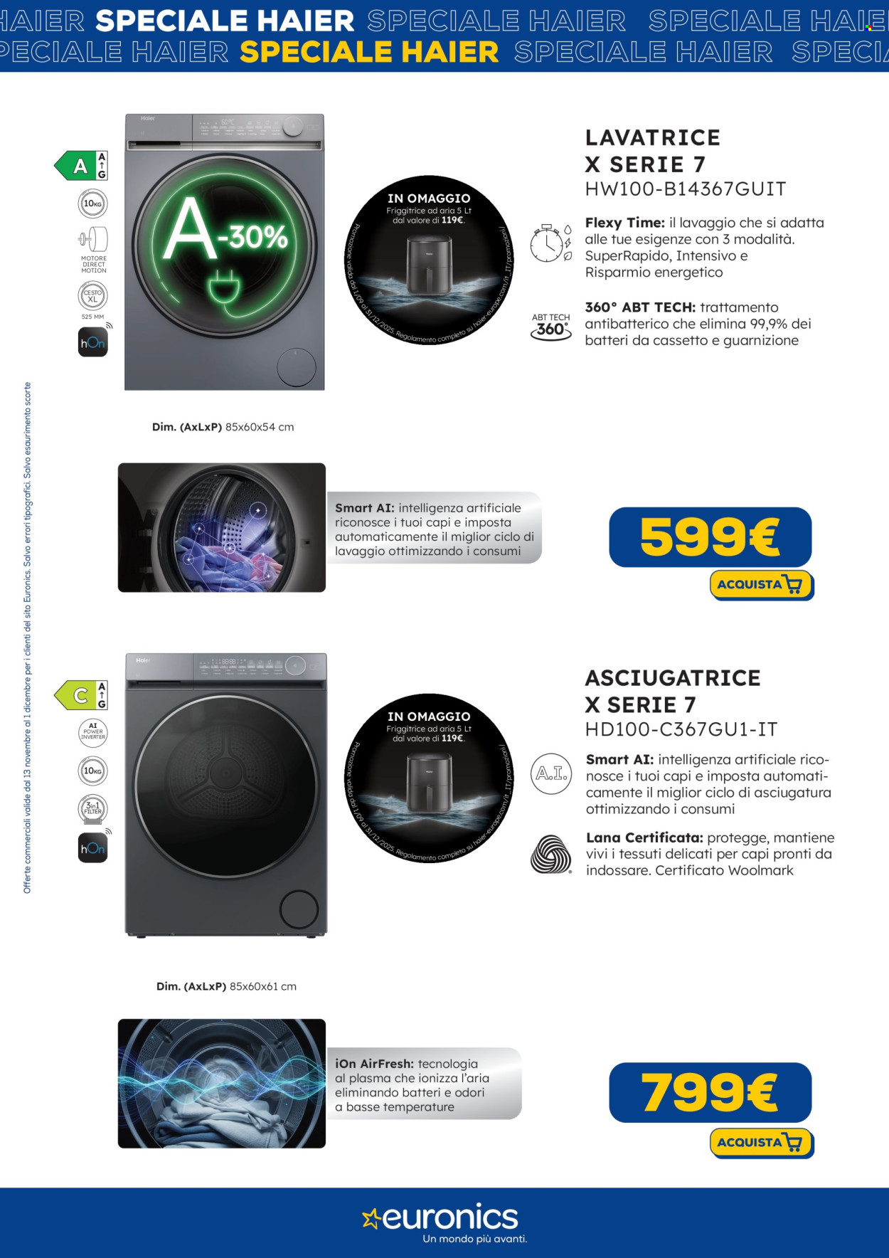 Volantino Euronics - 13/11/2025 - 1/12/2025. Pagina 2