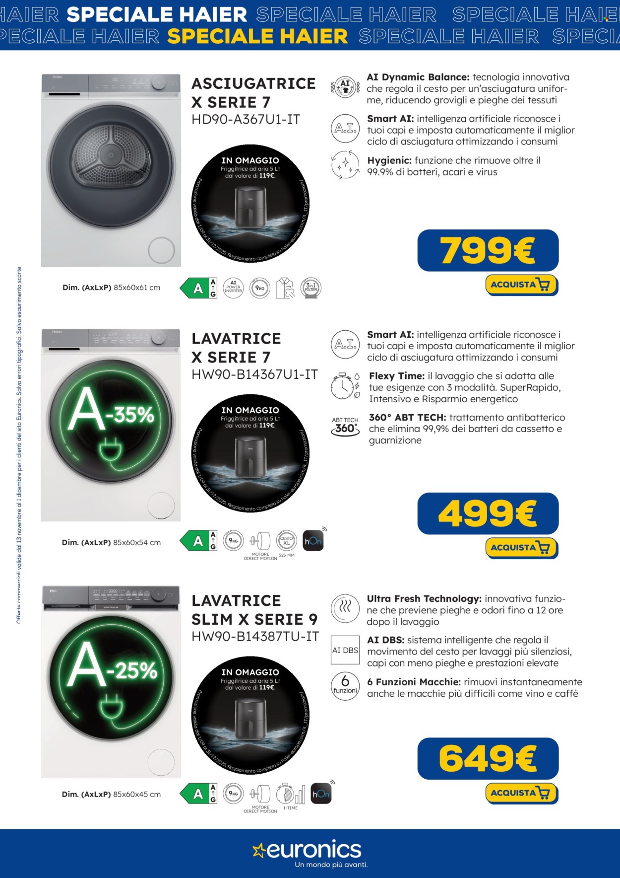 Volantino Euronics - 13/11/2025 - 1/12/2025. Pagina 4