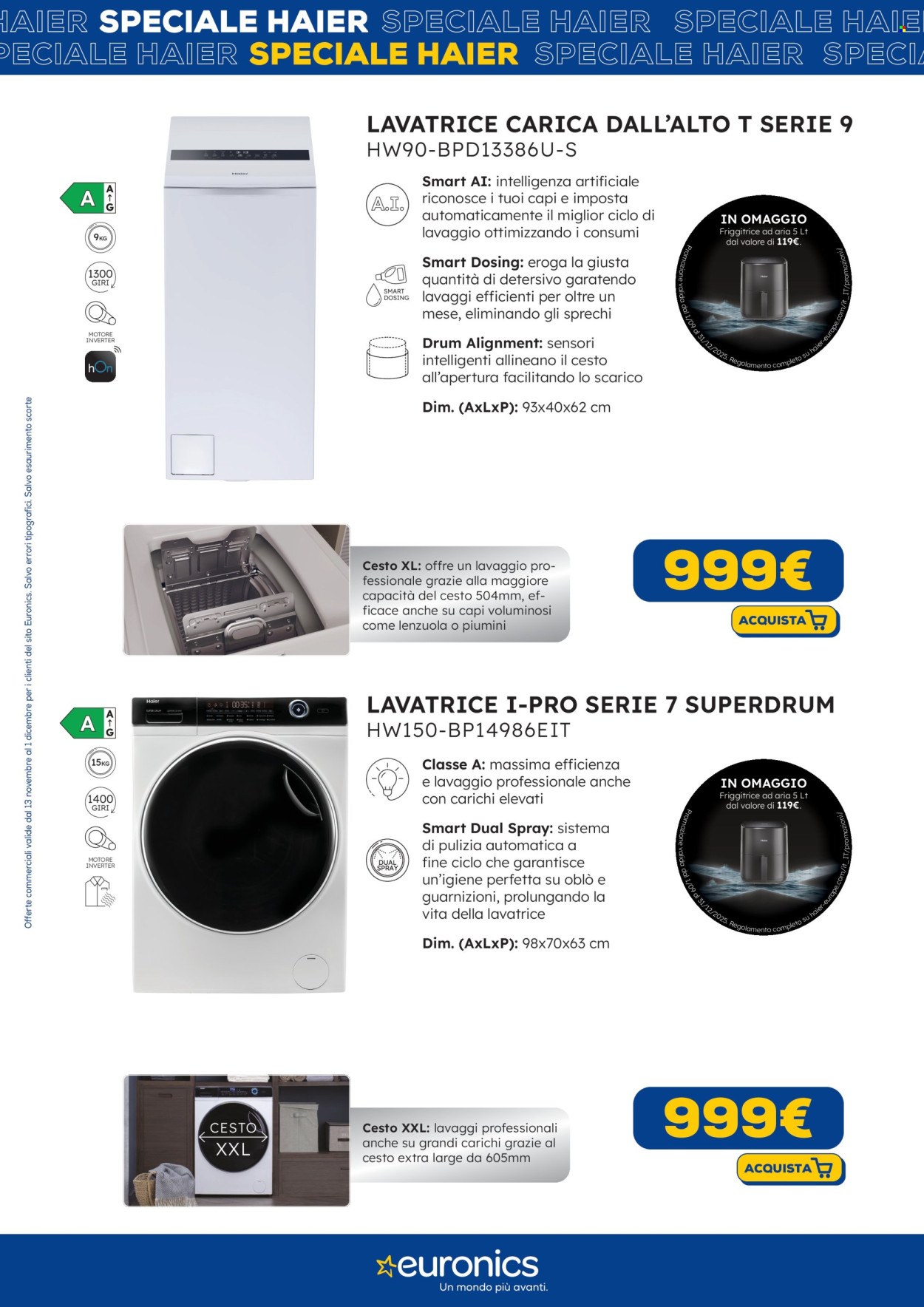 Volantino Euronics - 13/11/2025 - 1/12/2025. Pagina 5