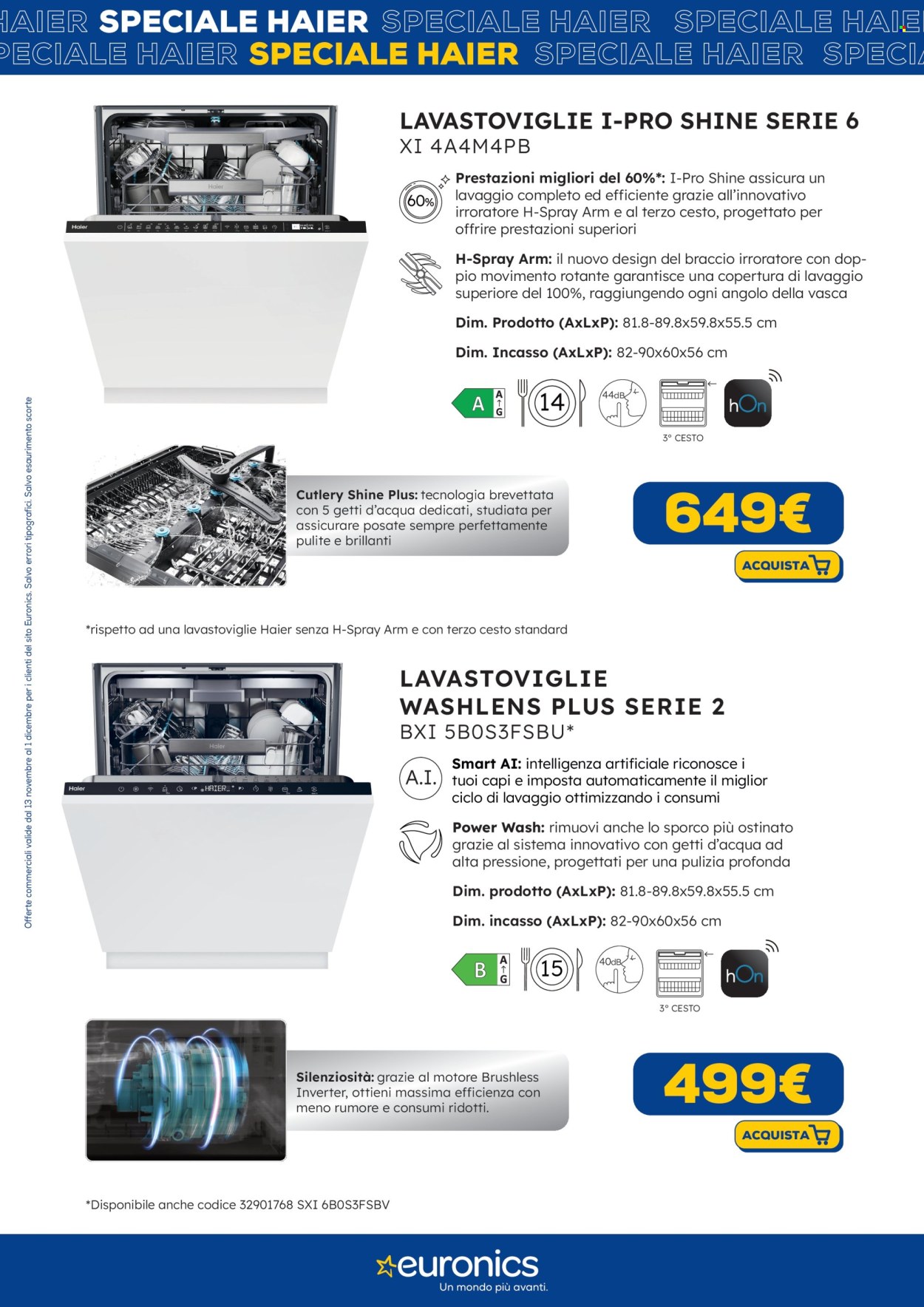 Volantino Euronics - 13/11/2025 - 1/12/2025. Pagina 20