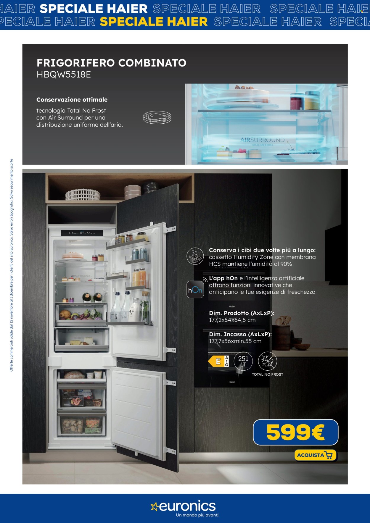 Volantino Euronics - 13/11/2025 - 1/12/2025. Pagina 21