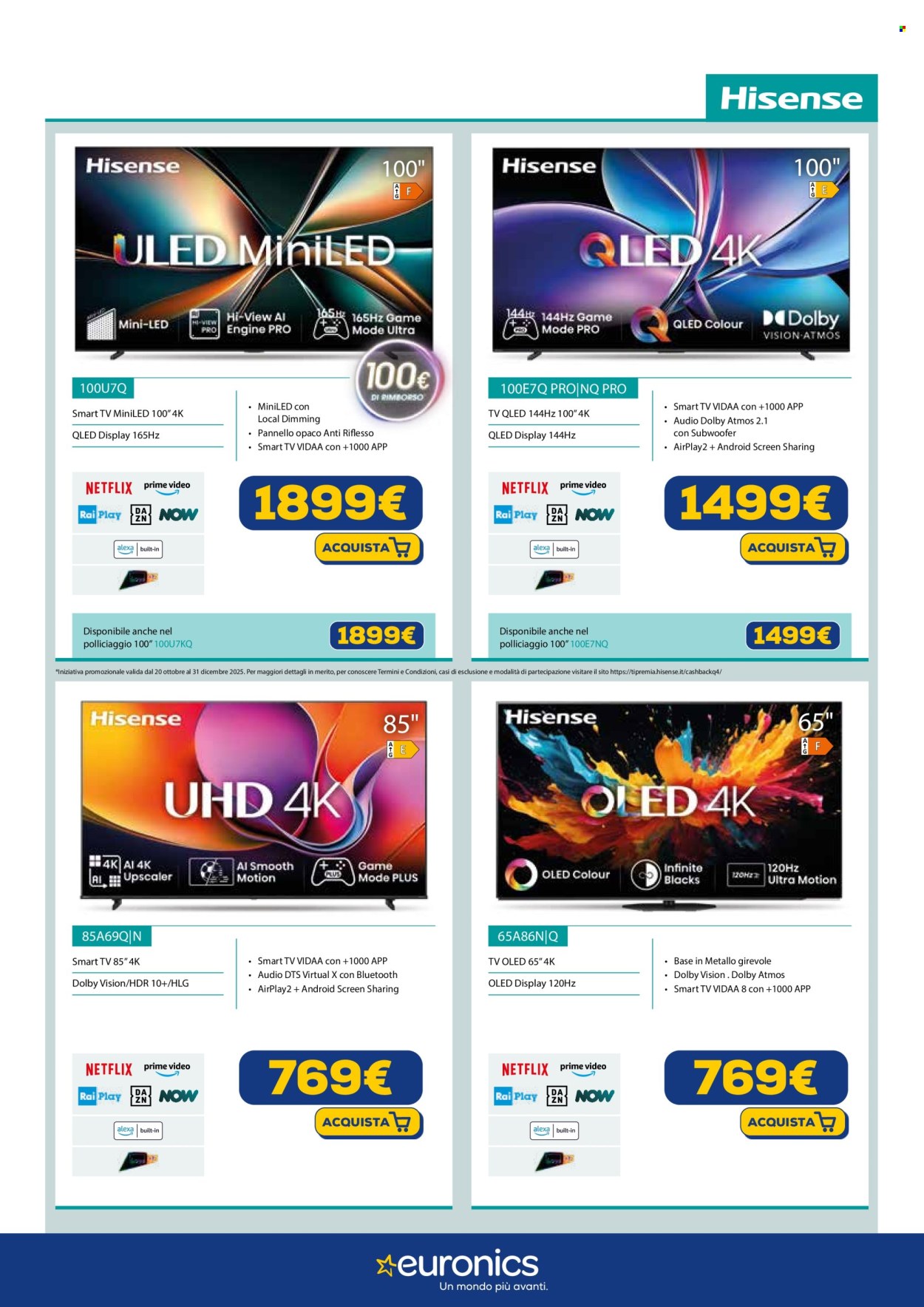 Volantino Euronics - 13/11/2025 - 1/12/2025. Pagina 2