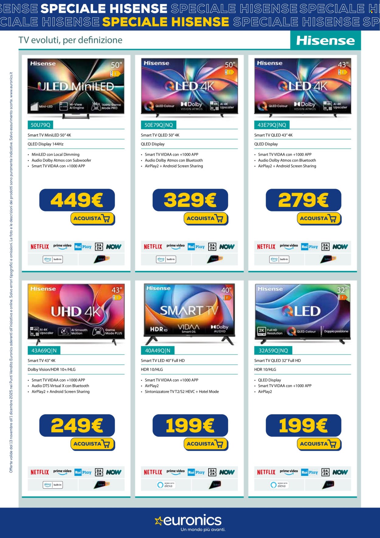 Volantino Euronics - 13/11/2025 - 1/12/2025. Pagina 4