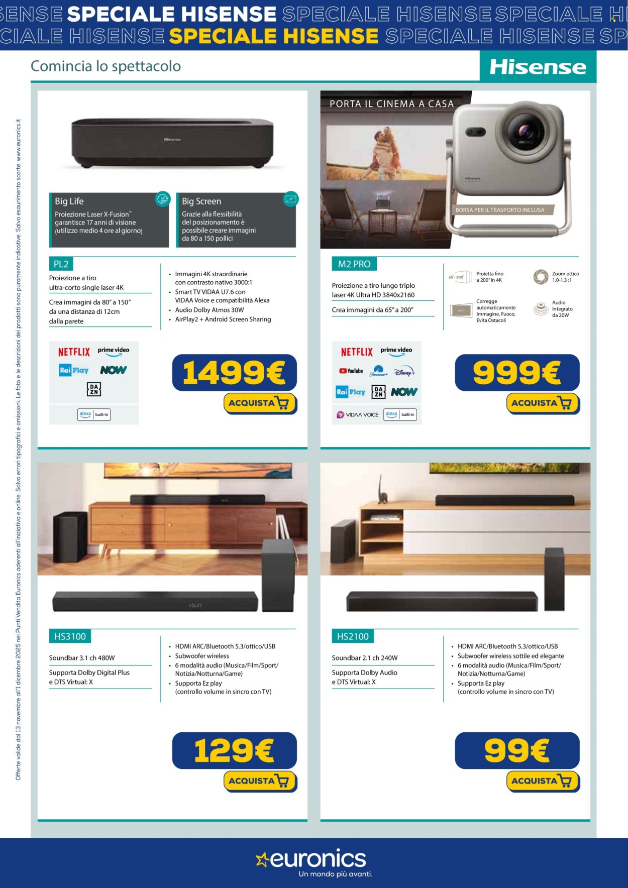 Volantino Euronics - 13/11/2025 - 1/12/2025. Pagina 5