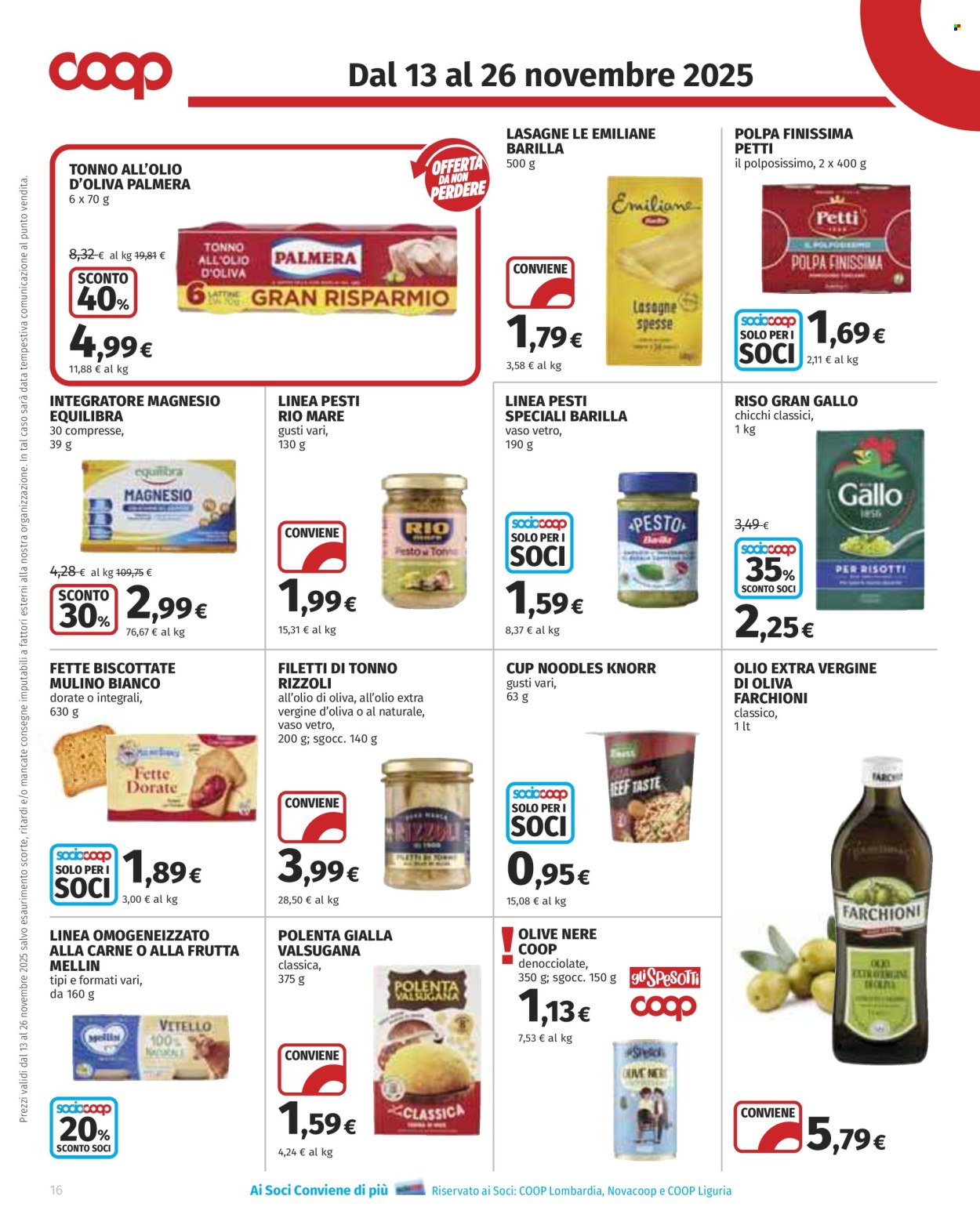 Volantino Coop - 13/11/2025 - 26/11/2025. Pagina 16