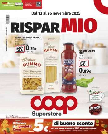Volantino Coop - 13/11/2025 - 26/11/2025.