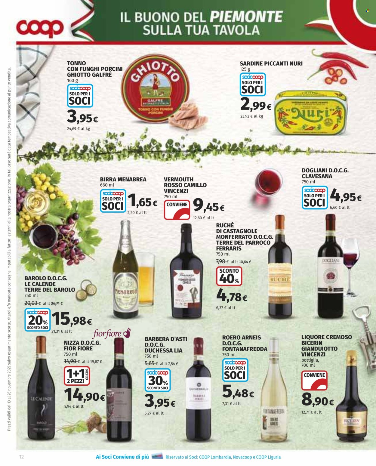 Volantino Coop - 13/11/2025 - 26/11/2025. Pagina 12