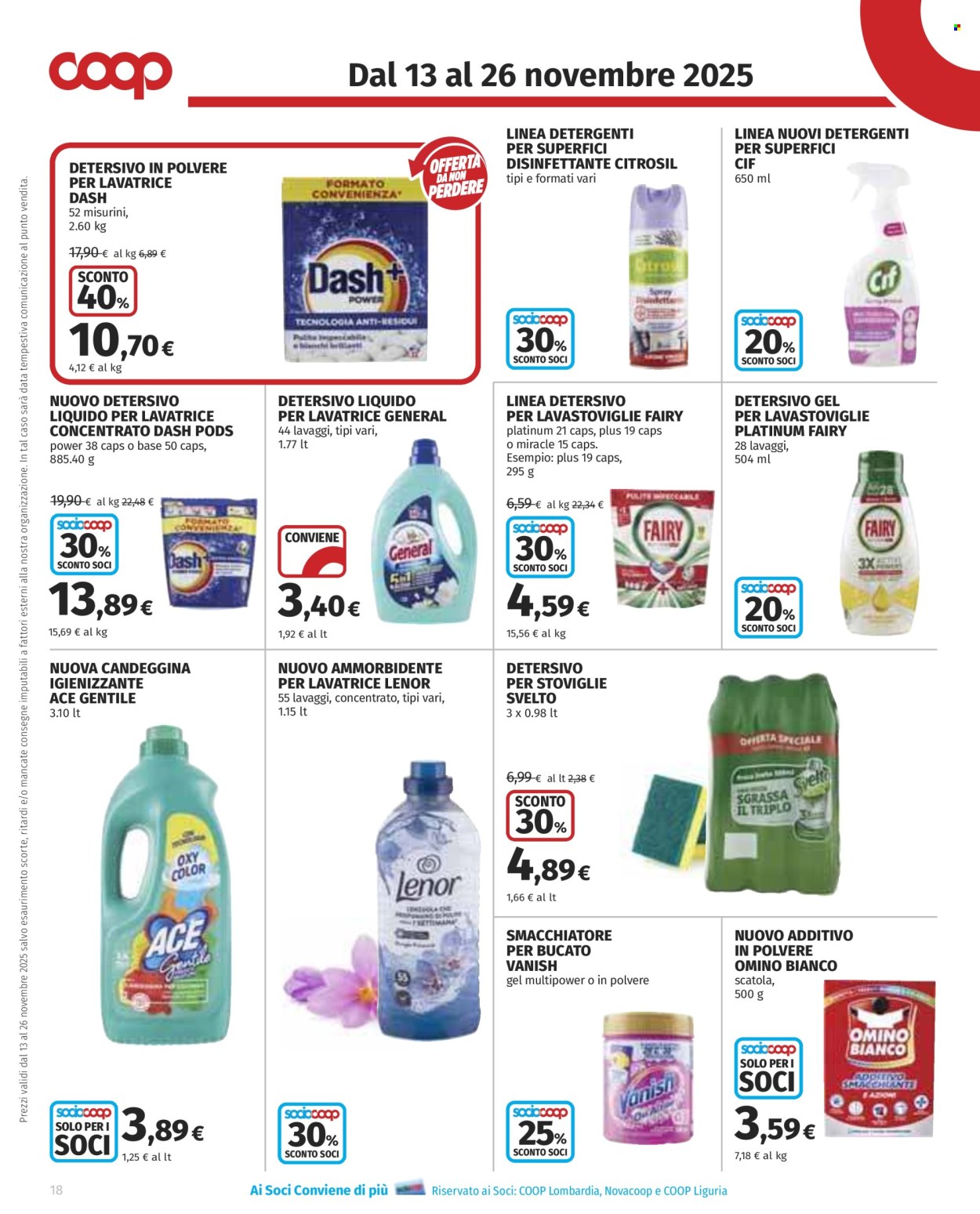 Volantino Coop - 13/11/2025 - 26/11/2025. Pagina 18