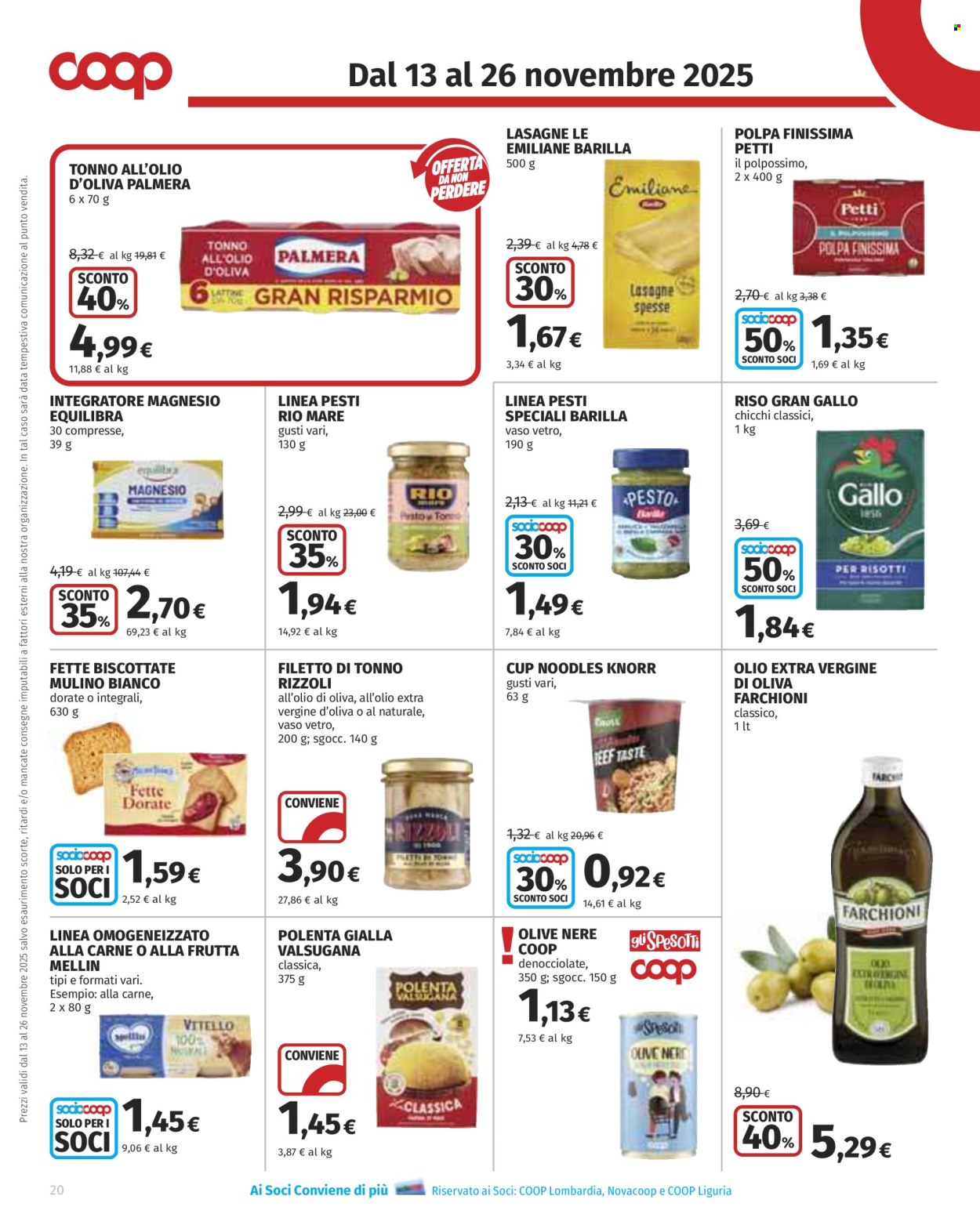 Volantino Coop - 13/11/2025 - 26/11/2025. Pagina 20