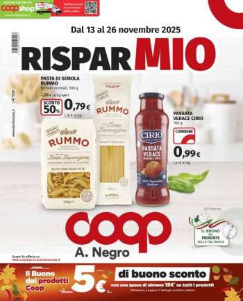 Volantino Coop - 13/11/2025 - 26/11/2025.