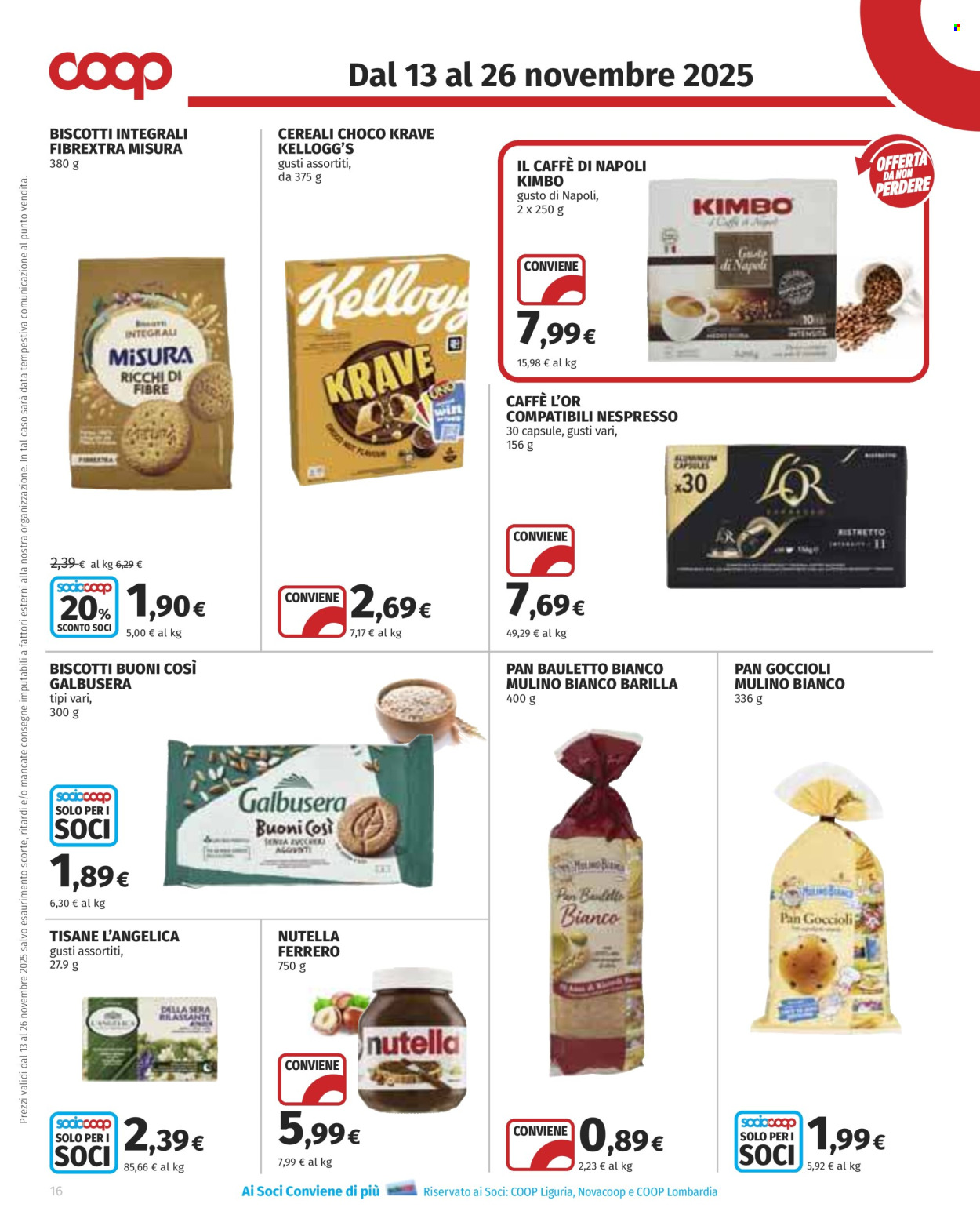 Volantino Coop - 13/11/2025 - 26/11/2025. Pagina 16