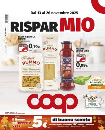 Volantino Coop - 13/11/2025 - 26/11/2025.