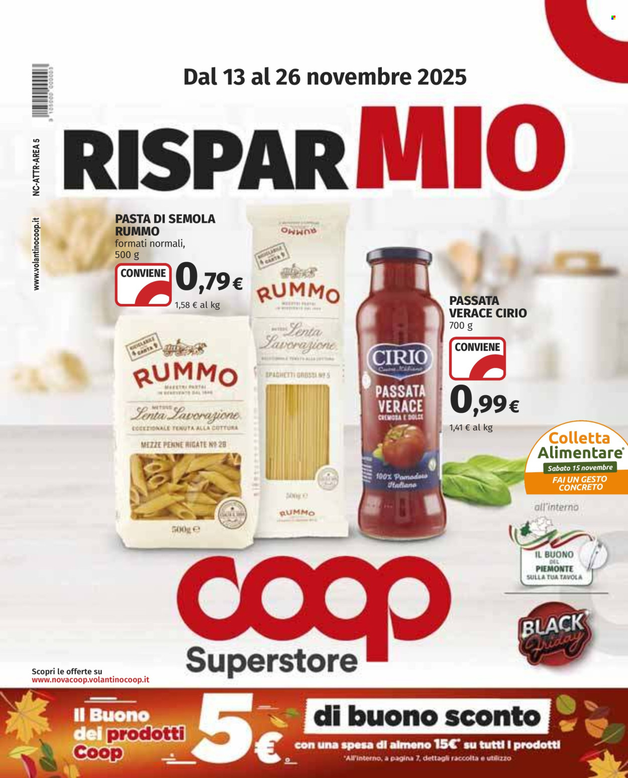Volantino Coop - 13/11/2025 - 26/11/2025. Pagina 1