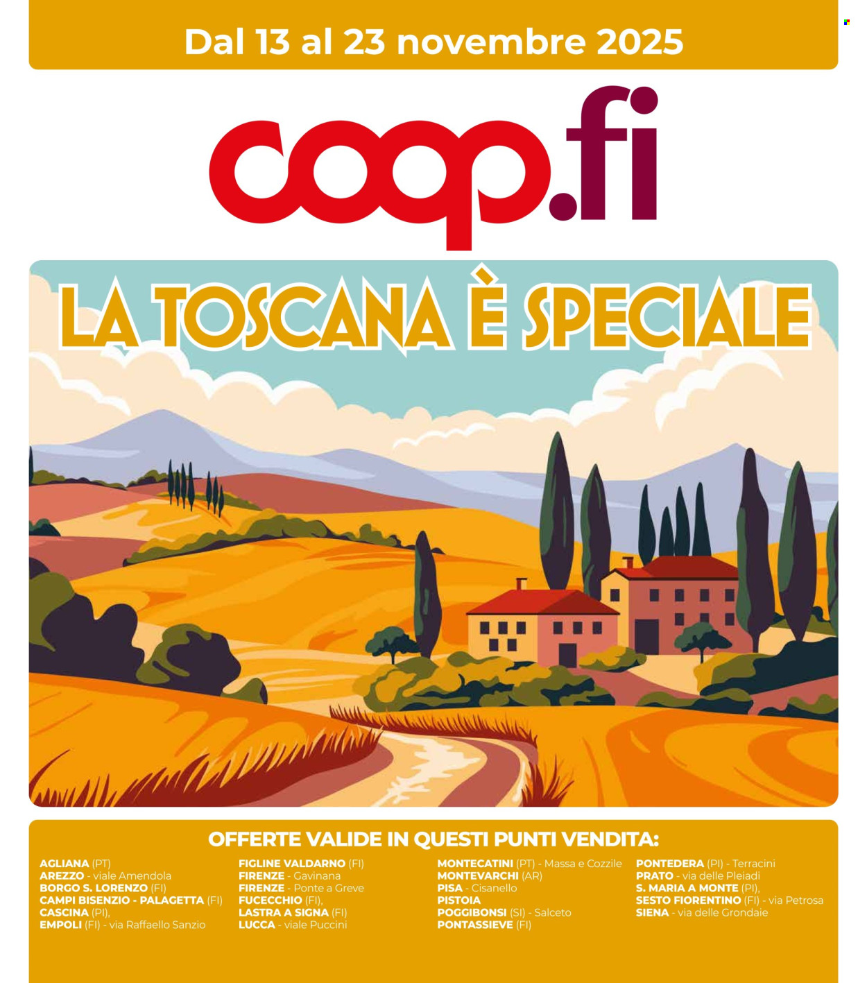 Volantino Coop - 12/11/2025 - 25/11/2025. Pagina 1