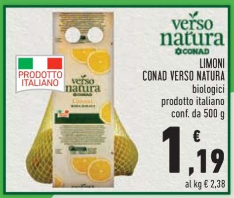 Limoni Conad Verso Natura