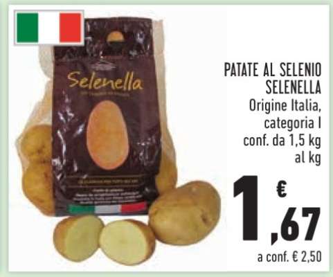 Patate al Selenio Selenella