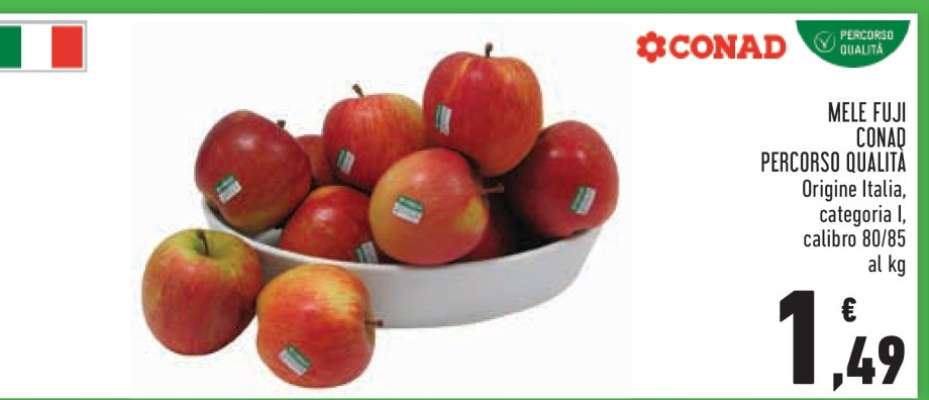 Mele Fuji Conad Percorso Qualità