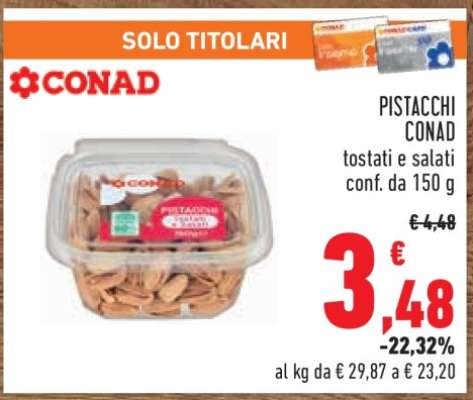 PISTACCHI CONAD