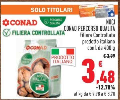 NOCI CONAD PERCORSO QUALITÀ