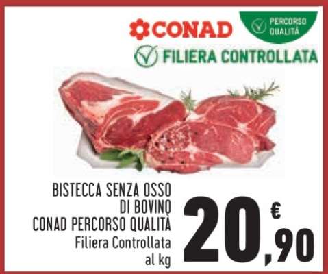 BISTECCA SENZA OSSO DI BOVINO