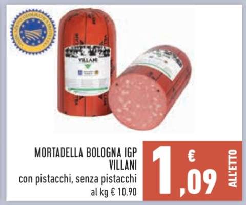 Mortadella Bologna IGP Villani