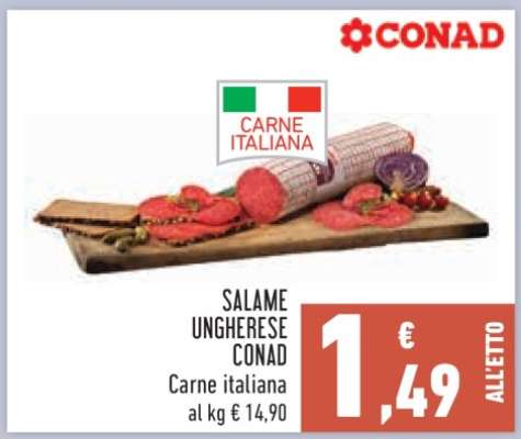 Salame Ungherese Conad