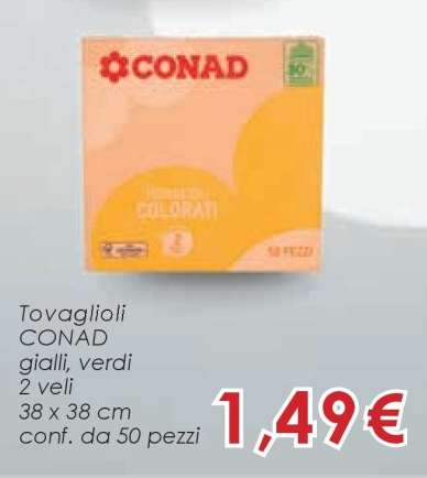 Tovaglioli CONAD