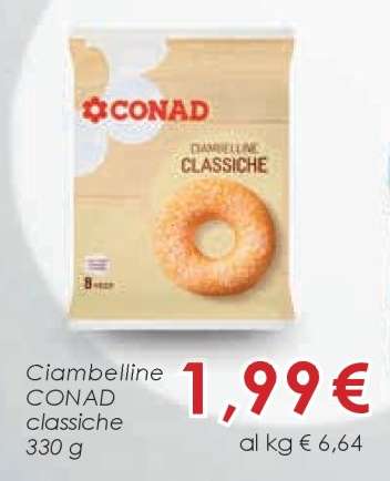 Ciambelline CONAD classiche