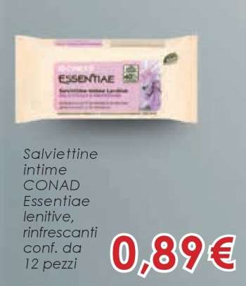 SALVIETTINE INTIME CONAD ESSENTIAE
