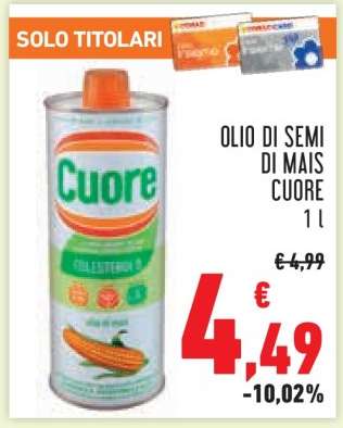 Olio di Semi di Mais Cuore