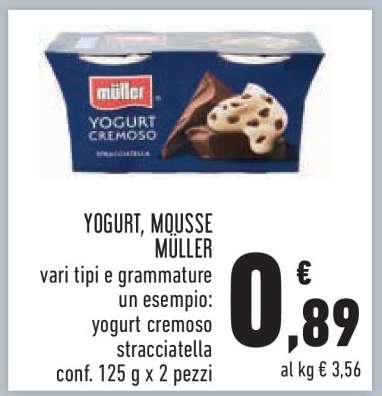 Yogurt, Mousse Müller