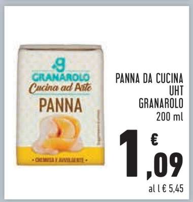 PANNA DA CUCINA UHT GRANAROLO