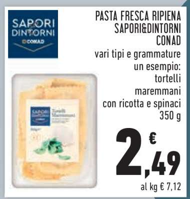 Pasta Fresca Ripiena Sapori&Dintorni Conad