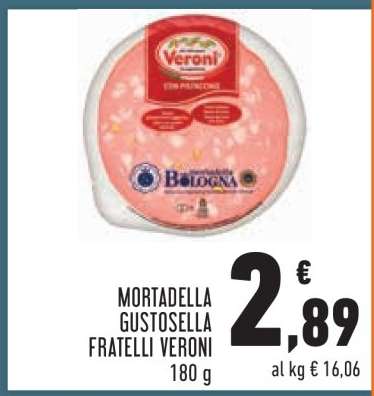 MORTADELLA GUSTOSELLA FRATELLI VERONI