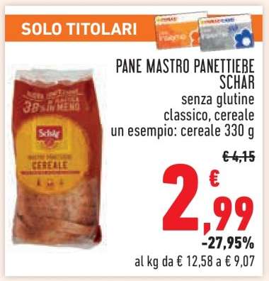 Pane Mastro Panettiere Schär