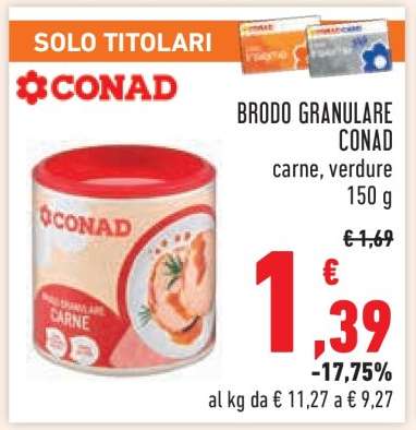 BRODO GRANULARE CONAD