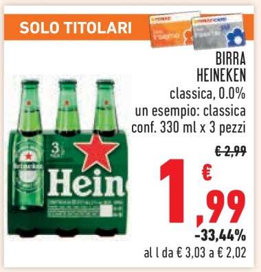 BIRRA HEINEKEN